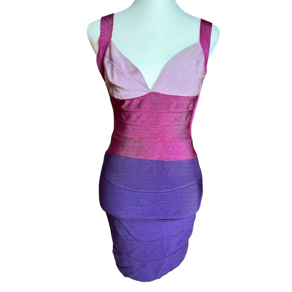 Herve ledger bondage mini dress size Xs - Picture 5 of 12